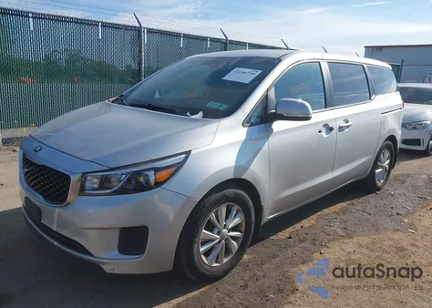 2017 Kia Sedona Lx from USA, damaged, VIN KNDMB5C14H6306740